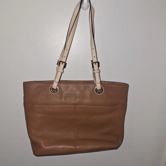 Michael Kors Brown Leather Tote Bag - Picture 6 of 6